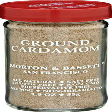 モートン＆バセット カルダモン、グランド、1.9000 オンス Morton & Bassett Cardamon, Ground, 1.9000-ounces