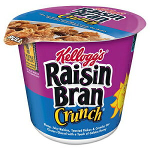 ケロッグ レーズンブランクランチ カップ入りシリアル Kellogg 039 s reg Raisin Bran Crunch reg Cereal-in-a-Cup