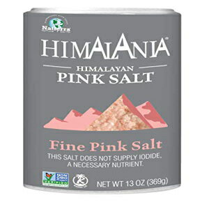 Natierra Himalania ヒマラヤンシェーカー、ファインピンクソルト、13オンス Natierra Himalania Himalayan Shaker, Fine Pink Salt, 13 Ounce