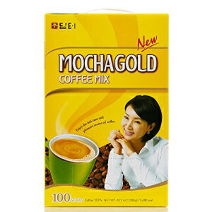 Damtuh 韓国モカゴールド粉末インスタントコーヒードリンクミックス使いやすい 3-in-1 12g x 100 スティック Damtuh Korean Mocha Gold Powdered Instant Coffee Drink Mix Easy to Use 3-in-1 12g x 100 Sticks