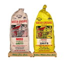 XEH[^[OEhƉF̃z[R[Obce܂2|hł Moss Water Ground White and Yellow Whole Corn Grits each Bag is 2 Lbs
