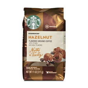 スターバックス ミディアム ロースト グラウンド コーヒー — ヘーゼルナッツ — 6 袋 (各 11 オンス) Starbucks Medium Roast Ground Coffee — Hazelnut — 6 bags (11 oz. each)