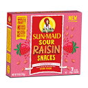 サンメイド ストロベリー サワー レーズン 0.7 オンス、7 個 Sun-Maid Strawberry Sour Raisins 0.7 oz, 7-Count