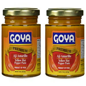 S[ CG[ zbg ybp[ y[Xg 7.5 IX - AW A} (2 pbN) Goya Yellow Hot Pepper Paste 7.5 oz - Aji Amarillo (2 Pack)