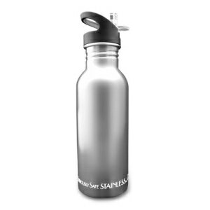 j[EF[u GoC XeXEH[^[{g (0.6bg i`) New Wave Enviro Stainless Steel Water Bottle (0.6 Liter, Natural)