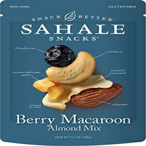 Sahale Snacks ベリーマカロン アーモンド トレイルミックス、7オンス Sahale Snacks Berry Macaroon Almond Trail Mix, 7 Ounces