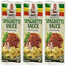 E[Y IWi XpQbeB\[X~bNX 3{pbN Lawry's Original Spaghetti Sauce Mix 3 pack