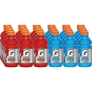 ゲータレード サースト クエンチャー、フルーツ ポンチ、クール ブルー バラエティ パック、12 オンス (24 個パック) Gatorade Thirst Quencher, Fruit Punch and Cool Blue Variety Pack, 12 Ounce (Pack of 24)