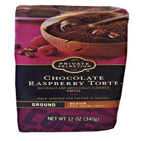 楽天Glomarketプライベートセレクション 挽いたコーヒー さまざまなフレーバーとサイズ （チョコレートラズベリートルテ、12オンス） Private Selection Ground Coffee Various Flavors and Sizes （Chocolate Raspberry Torte, 12 oz）