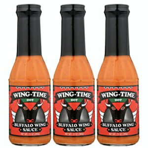 [3 pbN] [HOT] Wing Time gfBVi obt@[ EBO \[X - 13 tʃIX | 3pbN [Pack of 3] [HOT] Wing Time Traditional Buffalo Wing Sauce - 13 Fl Oz | Pack of 3