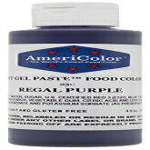 Americolor ソフトジェルペースト食用色素、4.5オンス、リーガルパープル Americolor Soft Gel Paste Food Color, 4.5-Ounce, Regal Purple