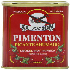 エルアビオンスモークホットパプリカ-ピメントンピカンテアフマド El Avion Smoked Hot Paprika - Pimenton Picante Ahumado