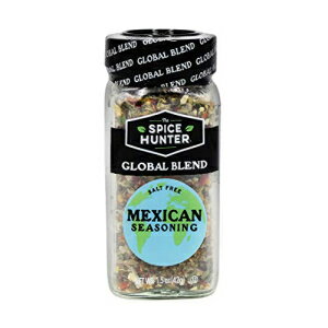 The Spice Hunter メキシカンシーズニングブレンド、無塩、1.5オンス瓶 The Spice Hunter Mexican Seasoning Blend, Salt Free, 1.5-Ounce Jar