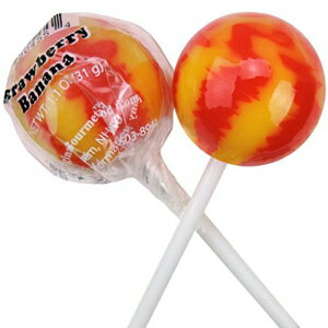 オリジナル グルメ ロリポップ ストロベリー バナナ 30 個 (30 個パック) Original Gourmet Lollipops, Strawberry Banana, 30 Count (Pack of 30)