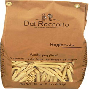 ダル ラッコルト フジッリ プリエーゼ パスタ、1.0 ポンド Dal Raccolto Fusilli Pugliese Pasta, 1.0 lb