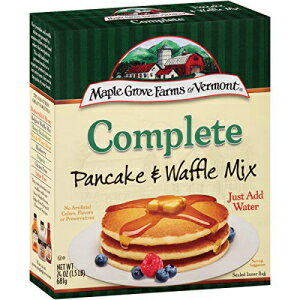 Maple Grove Farms、完全天然パンケーキ & ワッフルミックス、24 オンス (6 個パック) Maple Grove Farms, Complete All Natural Pancake & Waffle Mix, 24 Ounce (Pack of 6)