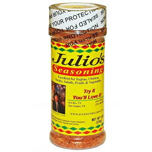 Julio's Tortilla Chips LȒ{gA8 IX Julio's Tortilla Chips Famous Seasoning Bottle, 8 oz.