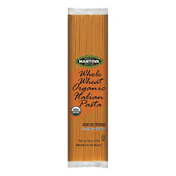 マントバ全粒小麦オーガニックイタリアンスパゲッティパスタ、1ポンド（10パック） Mantova Whole Wheat Organic Italian Spaghetti Pasta, 1 Lb (Pack Of 10)