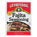 La Preferida Mexican FoodsAt@q[^V[YjOA1.25 IX (pbN - 6) La Preferida Mexican Foods, Fajita Seasoning, 1.25 OZ (Pack - 6)