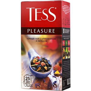 【2パック】紅茶TESSワイルドローズ＋アップルプレジャー飲料食料品グルメフード【1パック25ティーバッグ】 TESS tea [2 PACK] Black tea TESS wild rose + apple pleasure Beverages Grocery Gourmet Food [25 tea bags in 1 PACK]