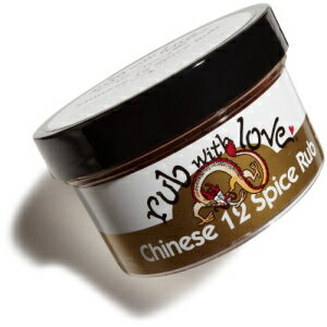 Rub with Love チャイニーズ 12 スパイス ラブ by Tom Douglas、3.5 オンス Rub with Love Chinese 12 Spice Rub by Tom Douglas, 3.5 Ounce