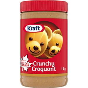 クラフト ピーナッツバター - サクサク 1KG - カナダから輸入 KRAFT Peanut Butter - Crunchy 1KG - Imported from Canada