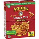 Annie 039 s オーガニック アソート クラッカーとプレッツェル スナック ミックス 9 オンス Annie 039 s Organic Assorted Crackers and Pretzels Snack Mix, 9 oz
