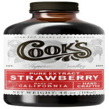 楽天GlomarketCook's, Choice ピュアナチュラルストロベリーエキス、4オンス Cook's, Choice Pure Natural Strawberry Extract, 4 oz