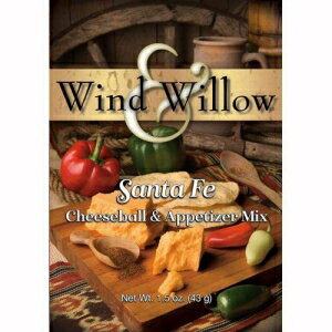 Wind and Willow オールド サンタフェ チーズボール ミックス - 1.5 オンス (4 パック) Wind and Willow Old Santa Fe Cheeseball Mix - 1.5 Ounce (4 Pack)