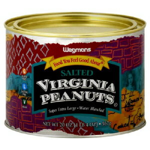 Wgmns Food You Feel Good About ピーナッツ、バージニア、塩味、20 オンス Wgmns Food You Feel Good About Peanuts, Virginia, Salted, 20 Oz