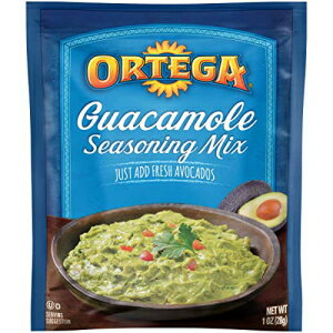 Ortega V[YjO ~bNXAJA1 IX (12 pbN) Ortega Seasoning Mix, Guacamole, 1 Ounce (Pack of 12)