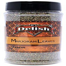 }W͂̃fbVA1.5IXŋ܂B~fBAW[ Marjoram Leaves by Its Delish, 1.5 Oz. Medium Jar