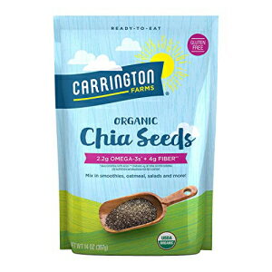 Carrington Farms ˥å ɡƥե꡼USDA ˥å14  Carrington Farms Organic Chia Seeds, Gluten Free, USDA Organic, 14 Ounce