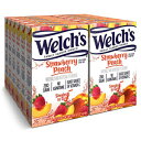 Welch's Singles To Go Water Drink Mix - パウダースティック、ストロベリーピーチ、0.48 オンス (12 個パック) Welch's Singles To Go Water Drink Mix - Powder Sticks, Strawberry Peach, 0.48 Ounce (Pack of 12)