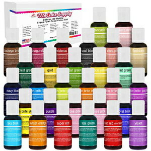 30FP[LHiFJQx[LOAeBbgZbg-vC}AZJ_AlIF-čP[L0.75 flBIYBi20mlj{g 30 Color Cake Food Coloring Liqua-Gel Decorating Baking Ultimate Set - Primary, Secondary and Neon