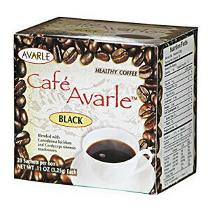 Cafe Avarle Ǥإ륷֥åҡ - 20 Cafe Avarle Healthy Black Coffee with Ganoderma &Cordyceps - 20 sachets