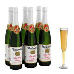 Martinelli's 25.4 オンス スパークリング サイダー (6 パック) Martinelli's 25.4 oz Sparkling Cider (6 pack)