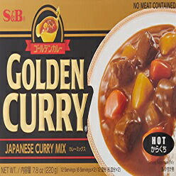 S&B ゴールデンカレーソースミックス、ホット、7.8オンス S&B Golden Curry Sauce Mix, Hot, 7.8 Ounce