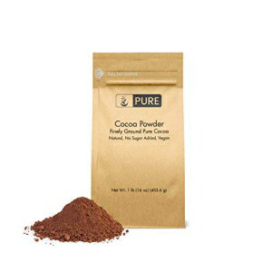 Pure Organic Ingredients Cocoa Powder (1 lb) Pure, Natural, for Cooking & Skin Care Purposes, a Flavor Enhancer & Antioxidant-Rich, No Added Sugar