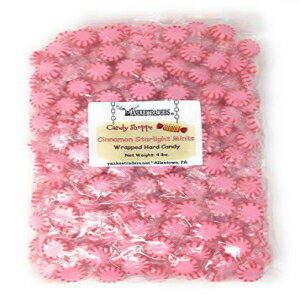 L[ g[_[Y uh Vi X^[Cg ~g bv LfB[A4 |h Yankee Traders Brand Cinnamon Starlight Mints Wrapped Candy, 4 Pound