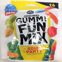 グミファクトリー-オリジナルグミファンミックス-10オンス再封可能バッグ（サワーパーティー） Gummi Factory - Original Gummi Fun Mix - 10 Ounce Resealable Bag (Sour Party)