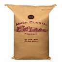 アーミッシュカントリーポップコーン | 紫穀粒 50 ポンド袋 | オールドファッションド レシピガイド付き (50ポンドバッグ) Amish Country Popcorn | 50 Lb Bag of Purple Kernels | Old Fashioned with Recipe Guide (50lb Bag)