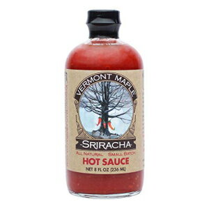 バーモントメープル シラチャー オリジナル ホットソース - 8液量オンス Vermont Maple Sriracha Original Hot Sauce - 8 fl oz