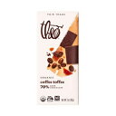 Theo Chocolate、コーヒートフィー 70% ダークチョコレートバー、オーガニックカカオ、3 オンスバー、12 パック Theo Chocolate, Coffee Toffee 70% Dark Chocolate Bar, Organic Cacao, 3 Ounce Bar, 12 Pack