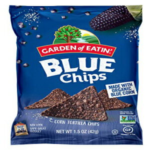 Garden of Eatin 039 トルティーヤチップス ブルーコーン シーソルト 1.5オンス (24 個パック) (パッケージは異なる場合があります) Garden of Eatin 039 Tortilla Chips, Blue Corn, Sea Salt, 1.5 oz. (Pack of 24) (Pack May Vary)