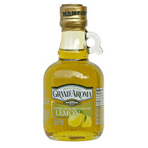 Grand'aroma Extra Virgin Olive Oil, Lemon, 8.5 Oz (Pack Of 3)