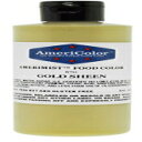 AmeriColor AmeriMist 食用ペイント エアブラシ カラー - ゴールド シーン - 9 オンス AmeriColor AmeriMist Edible t Airbrush Colour - Gold Sheen - 9 oz