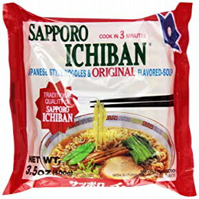 楽天Glomarketサッポロ一番 和風麺とオリジナル風味のスープ、3.5 オンス Sapporo Ichiban Japanese Style Noodles & Original Flavored Soup, 3.5 Oz