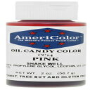 AJ[sN2IX LfB[J[ICLfB[P[L Americolor Pink 2 oz. Cake Decorating Candy Making Candy Color Oil