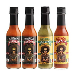 OS ofB[g X[p[ zbg \[X oGeB pbNA5 tʃIX (4 pbN) Gringo Bandito Super Hot Sauce Variety Pack, 5 Fl Oz (Pack of 4)